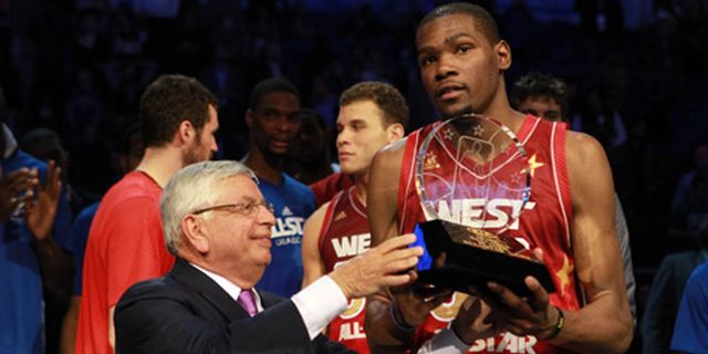 NBA: West All-Star Menang, Kevin Durant Raih MVP NBA: West All-Star Menang, Kevin Durant Raih MVP