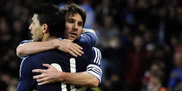 Messi Tak Keberatan Aguero Gabung Madrid Messi Tak Keberatan Aguero Gabung Madrid