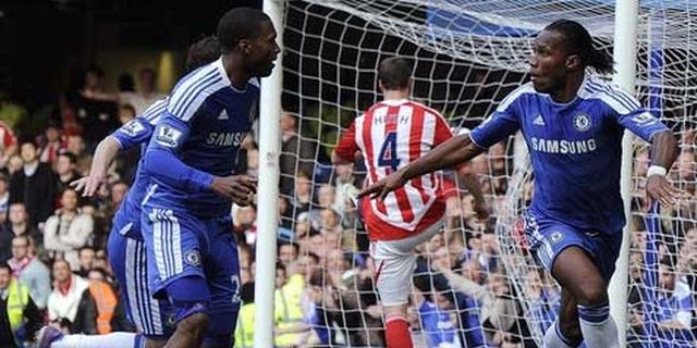 Review: Gol ke-100 Drogba Menangkan Chelsea Review: Gol ke-100 Drogba Menangkan Chelsea