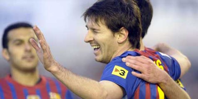 Review: Messi Kembali Jadi Pahlawan Kemenangan Barca Review: Messi Kembali Jadi Pahlawan Kemenangan Barca