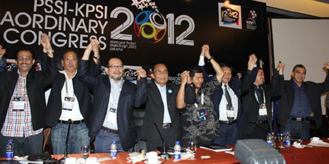 PSSI Versi KPSI Laporkan Hasil Kongres Luar Biasa ke KONI PSSI Versi KPSI Laporkan Hasil Kongres Luar Biasa ke KONI