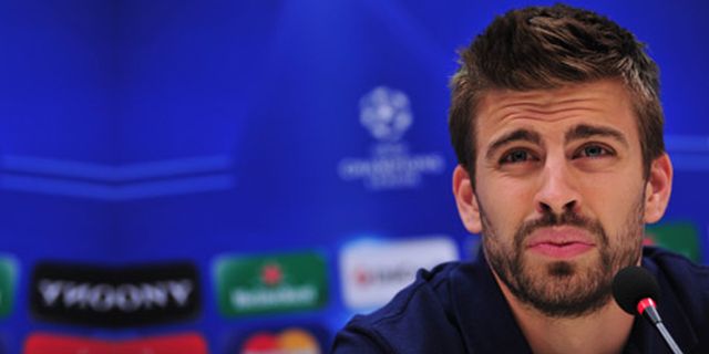 Pique: Jangan Sebut Barca Favorit! Pique: Jangan Sebut Barca Favorit!