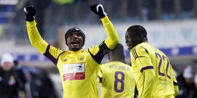 Miskin Gol, Eto'o Salahkan Kualitas Lapangan Miskin Gol, Eto'o Salahkan Kualitas Lapangan