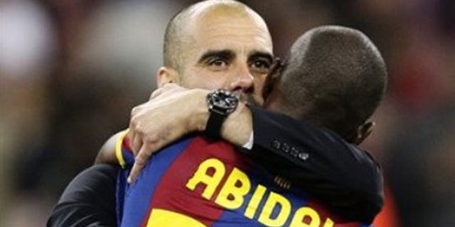 Guardiola Persembahkan Kemenangan Untuk Abidal Guardiola Persembahkan Kemenangan Untuk Abidal
