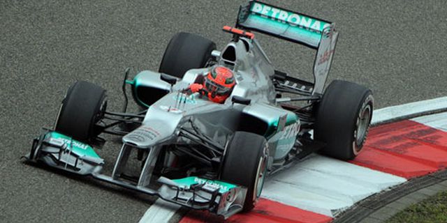 Schumacher Tercepat di Sesi Latihan GP China Schumacher Tercepat di Sesi Latihan GP China