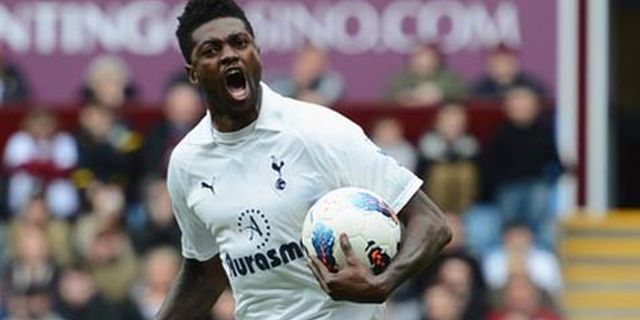 Adebayor: Spurs Sangat Layak Finis Empat Besar