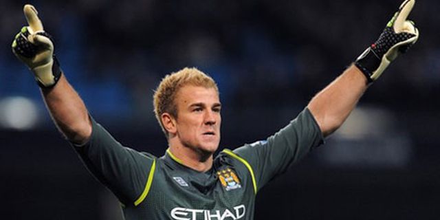 Joe Hart Menangi Golden Glove Award