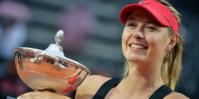 Roma Masters: Kalahkan Li Na, Sharapova Juara Roma Masters: Kalahkan Li Na, Sharapova Juara