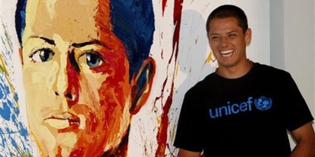 Chicharito Jadi Duta Unicef