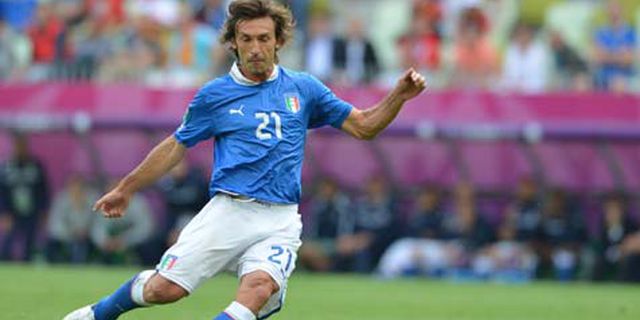 Andrea Pirlo, Man of The Match Italia Versus Spanyol