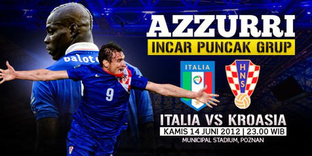 Line-up: Italia vs Kroasia