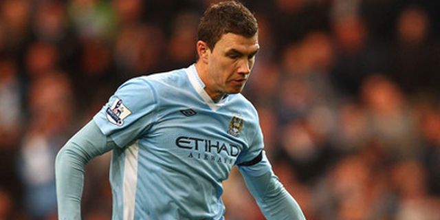 Dzeko Dukung Pemain City di Euro