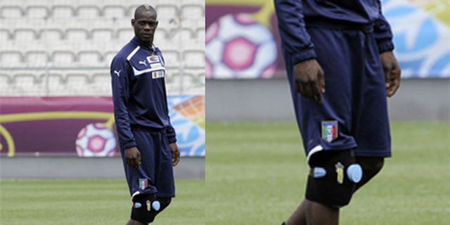 Balotelli Alami Cedera Lutut