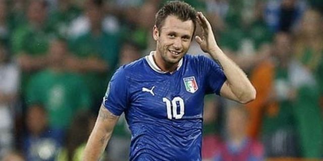Cassano: Italia Siap Hadapi Siapapun Cassano: Italia Siap Hadapi Siapapun