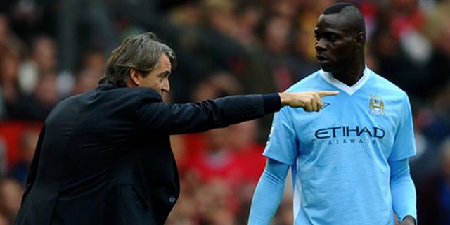 Mancini: Balotelli Adalah Sang Juara Mancini: Balotelli Adalah Sang Juara