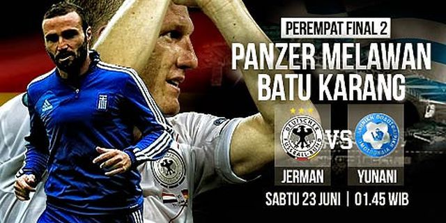 Line-up: Jerman vs Yunani