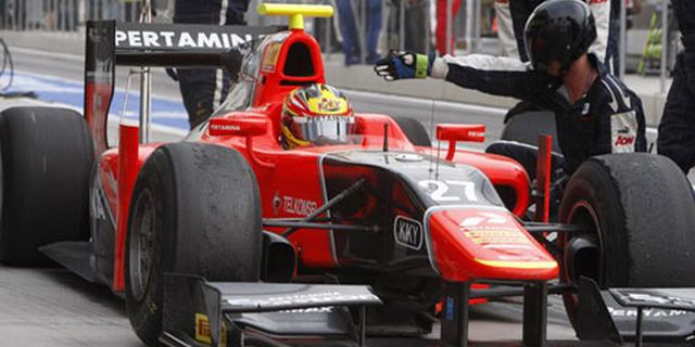 Rio Haryanto Gagal Finis di Sprint Race GP2 Valencia