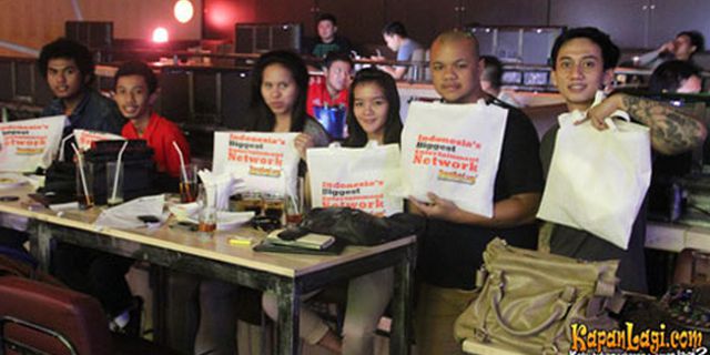 Kehebohan Nobar Jerman vs Yunani di Nutz Culture Bersama Bola.net