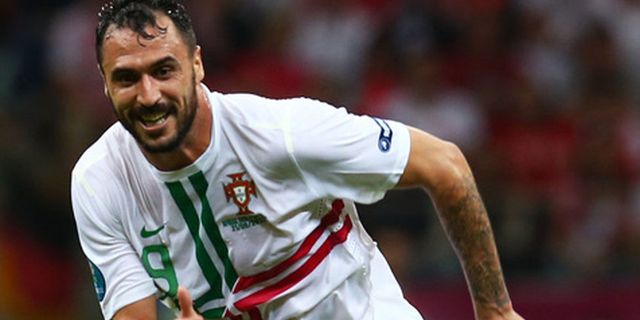 Lawan Spanyol, Hugo Almeida Emban Posisi Striker Portugal