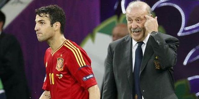 Fabregas: Del Bosque Beri Ketenangan Untuk Spanyol