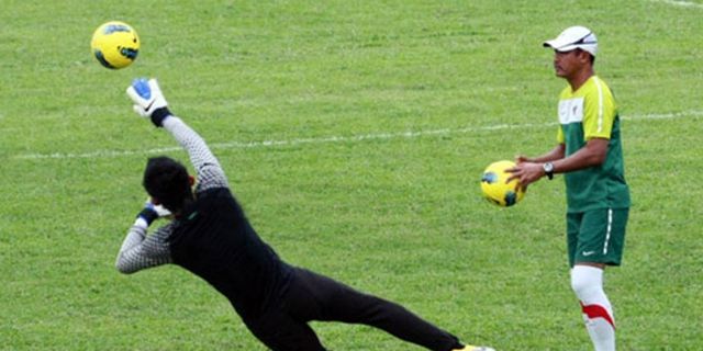 Pelatih Kiper Bingung Tentukan Kiper Timnas U-22