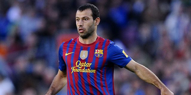 Mascherano Senang Bertahan di Nou Camp Mascherano Senang Bertahan di Nou Camp