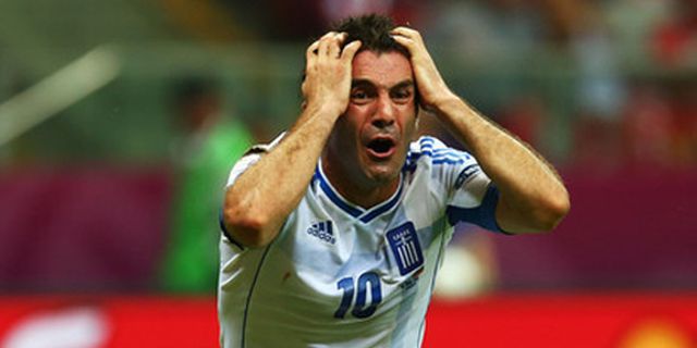 Tak Ada Nama Karagounis di Skuad Yunani