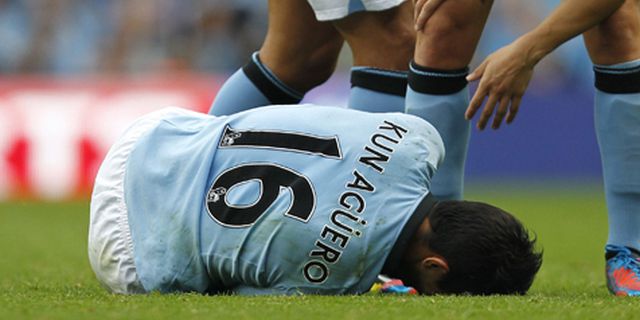 Aguero Tepis Kekhawatiran Terkait Cedera Lututnya