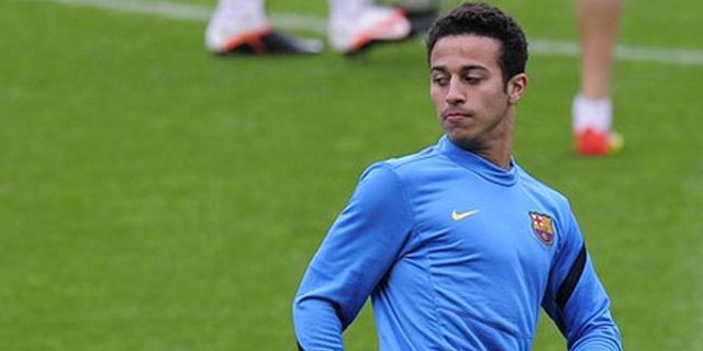 Thiago Sudah Kembali Berlatih Bersama Barca