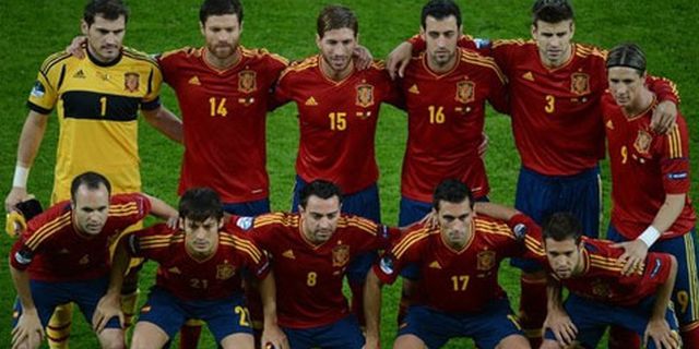 Peringkat FIFA: Spanyol dan Inggris Tetap Tiga Besar