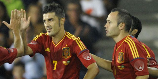 Villa Bahagia Cetak Gol Lagi Bagi Spanyol