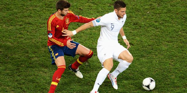 Giroud Optimis Prancis Finis di Atas Spanyol