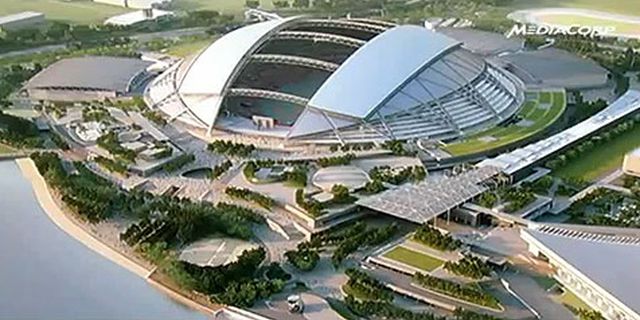 Demi SEA Games 2015, Singapura Bangun Stadion Canggih