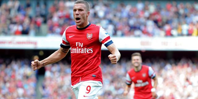 Podolski: Lupakan Montpellier, Fokus ke City