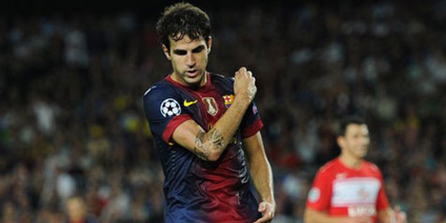 Fabregas Rela Jadi Cadangan Barca