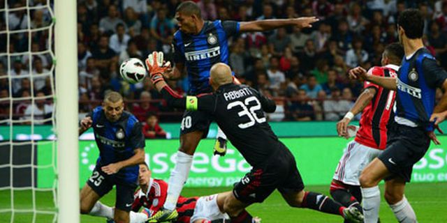 Review: Inter Menangi Derby Panas di San Siro