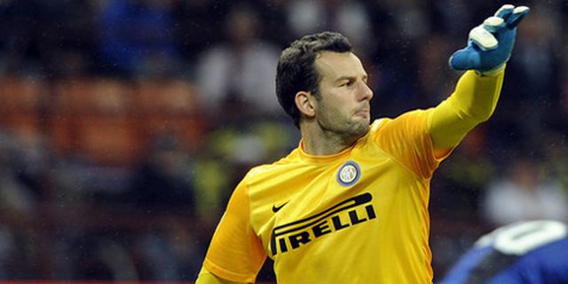 Tampil Ciamik, Handanovic Dipuji Dua Legenda Inter