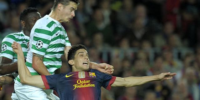 Lawan Celtic, Vilanova Sengaja Pasang Bartra