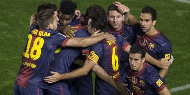 Review: Barca Hancurkan Rayo Lima Gol Tanpa Balas