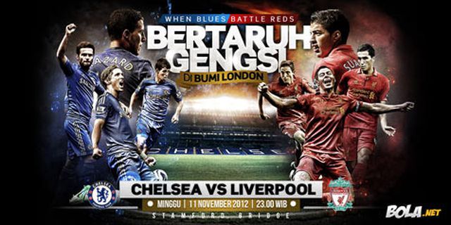 Data dan Fakta EPL Matchday 11: Chelsea vs Liverpool