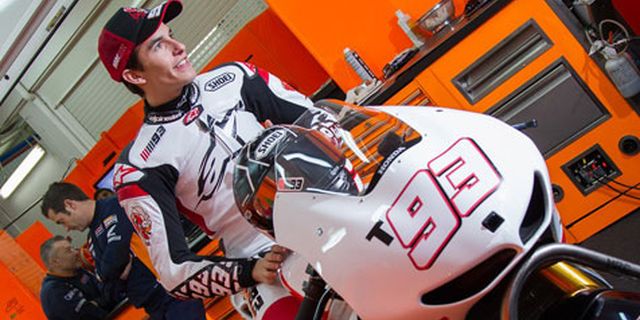 Marquez Tak Keberatan Honda Tunda Debutnya di MotoGP Marquez Tak Keberatan Honda Tunda Debutnya di MotoGP