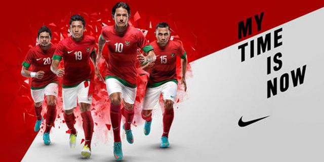 Nike Perkenalkan Apparel Resmi Timnas Indonesia di AFF 2012