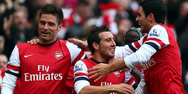 Santi Cazorla Mulai Betah di Arsenal