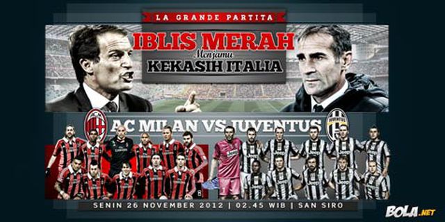 Preview: Milan vs Juventus, Coba Perbaiki Rapor Preview: Milan vs Juventus, Coba Perbaiki Rapor