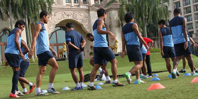 Pagi Ini, Timnas Kembali Gelar Latihan Tertutup