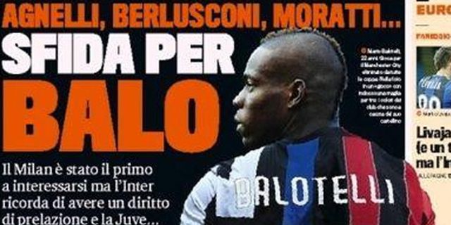 Tiga Raksasa Italia Minati Balotelli