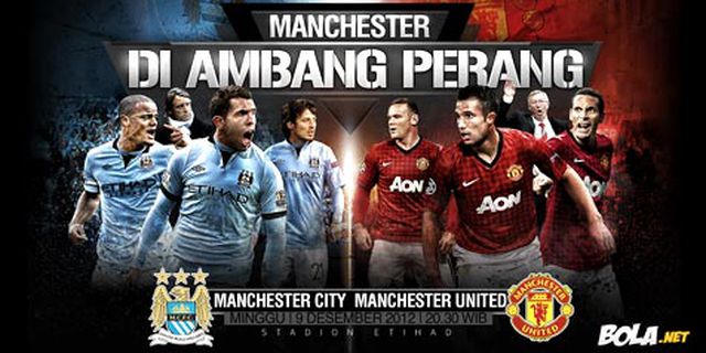 Preview: City vs United, Berebut Posisi Puncak Preview: City vs United, Berebut Posisi Puncak
