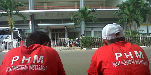 Kantor PSSI Dijaga PHM Kaltim