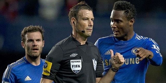 Mikel Siap Berdamai Dengan Wasit Clattenburg