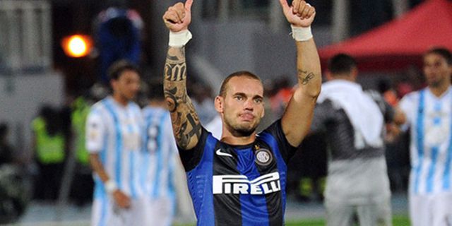 Sneijder: Kepergian Saya Menguntungkan Bagi Semua Sneijder: Kepergian Saya Menguntungkan Bagi Semua